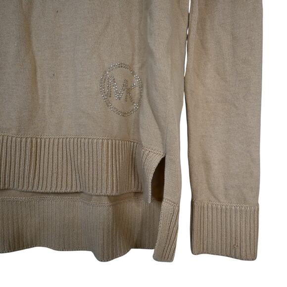 Michael Michael Kors Women's S Cowl Neck Logo Sweater - Picture 5 of 10